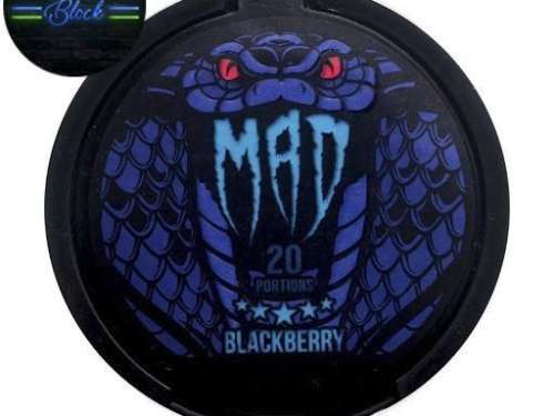 Mad Blackberry Flavour Nicopod