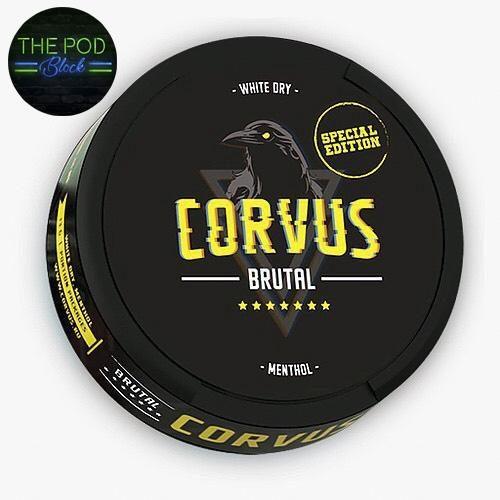 Corvus Strong Mint Flavour Nicotine Pouch