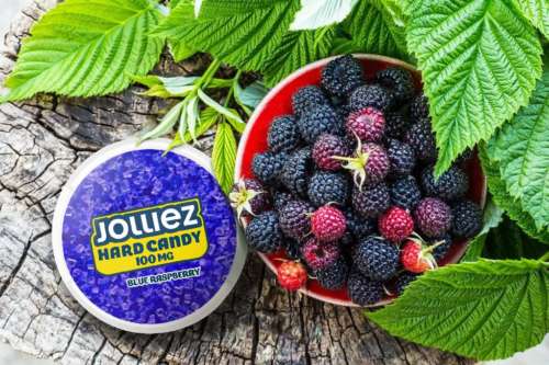 Jolliez Blue Rasberry Flavoured Nicotine Pouch