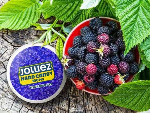 Jolliez Blue Rasberry Flavoured Nicotine Pouch