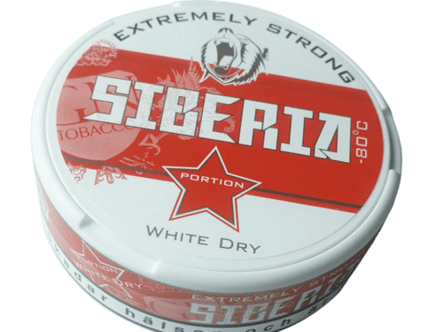 Siberia Extremely Strong Mint Nicotine Pouch