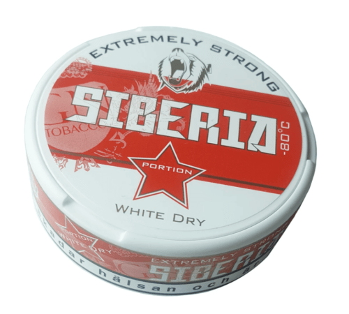Siberia Extremely Strong Mint Nicotine Pouch