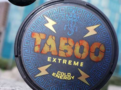 Taboo Energy Flavour Nicotine Pouch