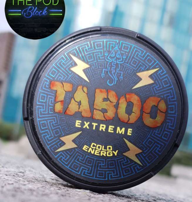 Taboo Energy Flavour Nicotine Pouch