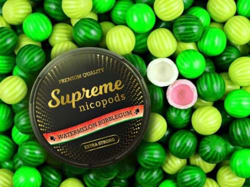 Supreme Watermelon Flavoured Nicotine Pouch Snus