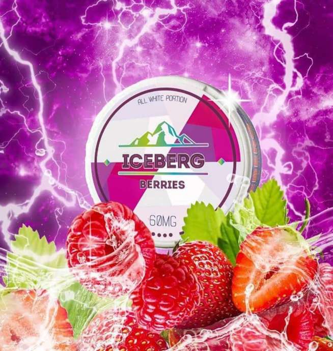 Iceberg Berries Flavour Nicotine Pouch