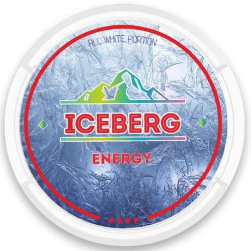 Iceberg Energy Drink Flavoured Nicotine Pouch 80mg