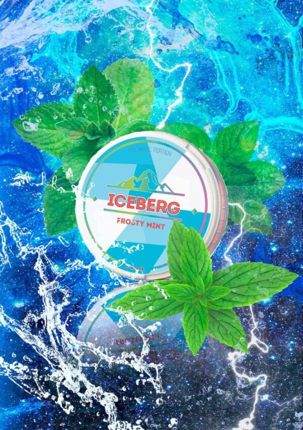 Iceberg Frosty Mint Flavoured Nicotine Pouch