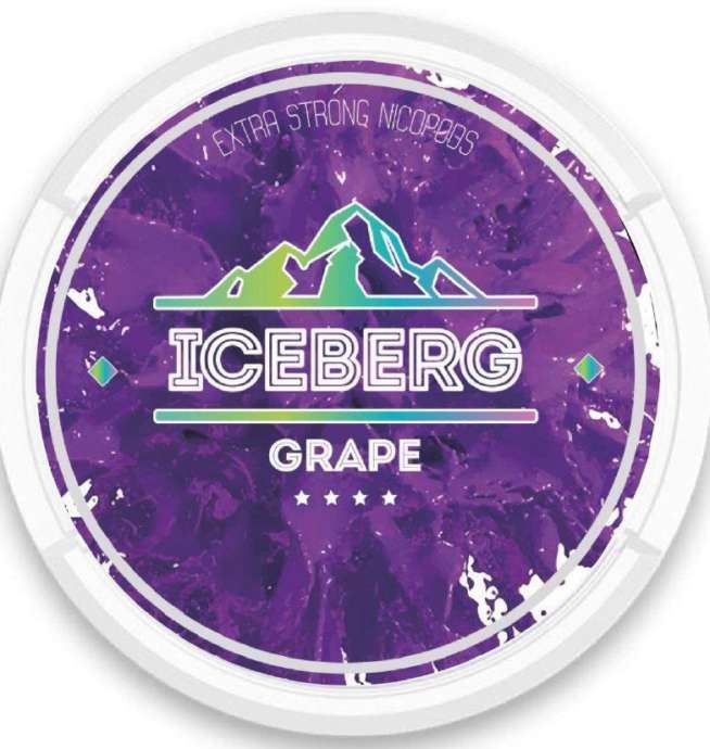 Iceberg Grape Flavour Nicotine Pouch