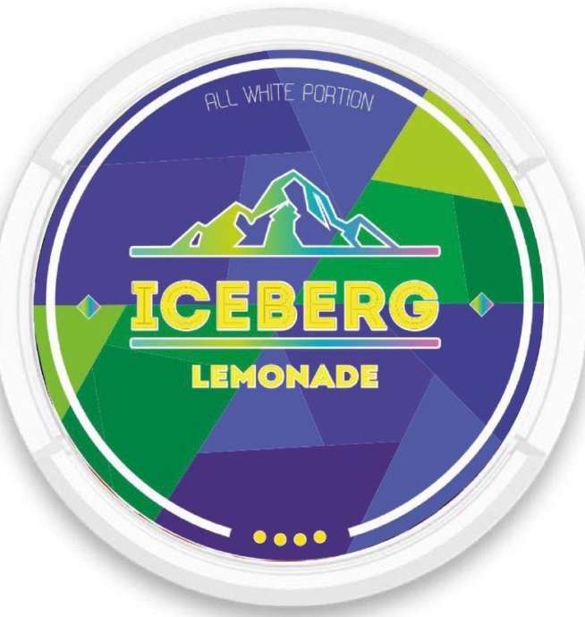 Lemonade Flavoured Nicotine Pouch Iceberg
