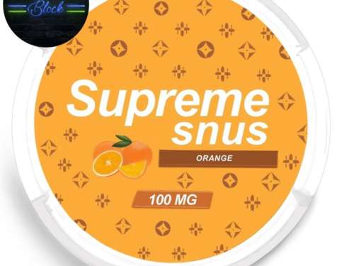 Supreme Snus Orange Flavoured Nicopod 100mg