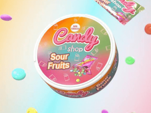 Candy Shop Sour Fruits Flavour Nicotine Pouches