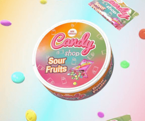 Candy Shop Sour Fruits Flavour Nicotine Pouches