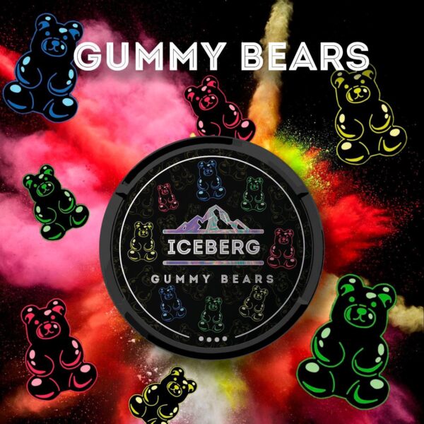 Iceberg Gummy Bears Nicotine Pouches