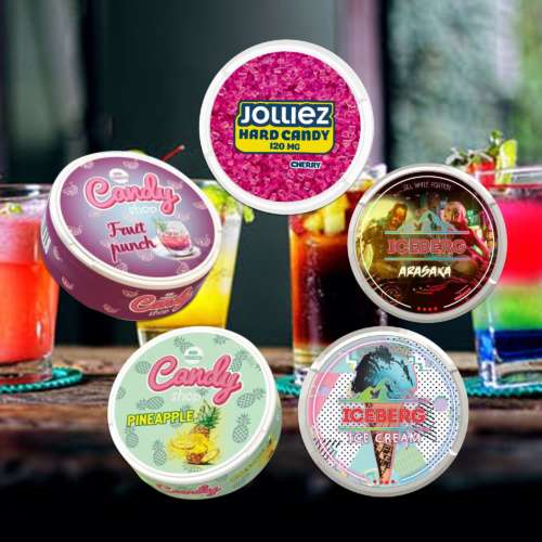 drink deluxe 2 0 candy shop jolliez iceberg multipack nicotine pouches snus nicopods the pod block