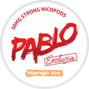 pablo mango ice snus nicotine pouches the pod block