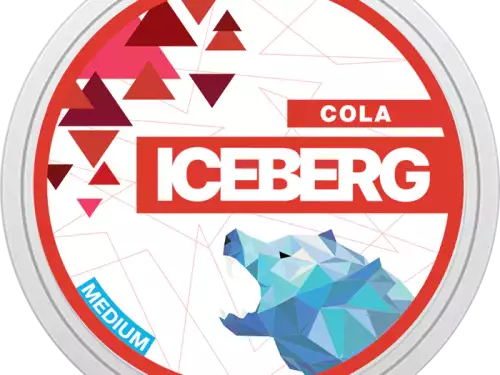 iceberg light cola snus nicotine pouches the pod block new