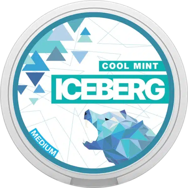 iceberg light cool mint snus nicotine pouches the pod block new