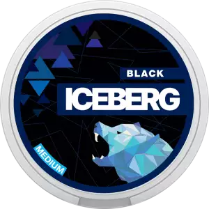 iceberg light black snus nicotine pouches the pod block new