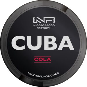 cuba black line cherry snus nicotine pouches the pod block new