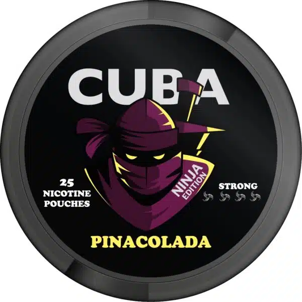cuba ninja 150mg pinacolada snus nicotine pouches the pod block new
