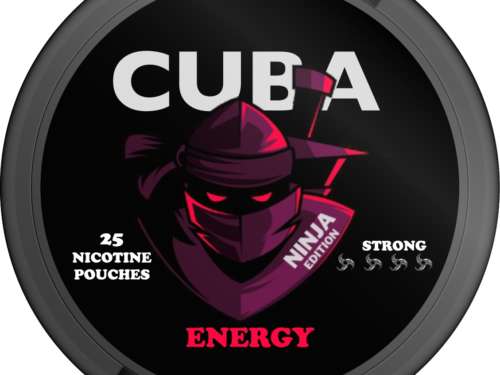 cuba ninja light energy snus nicotine pouches the pod block new