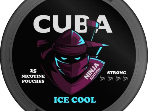 cuba ninja light ice cool snus nicotine pouches the pod block new