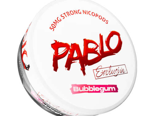 pablo bubblegum snus nicotine pouches the pod block