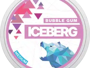 iceberg light bubblegum snus nicotine pouches the pod block new