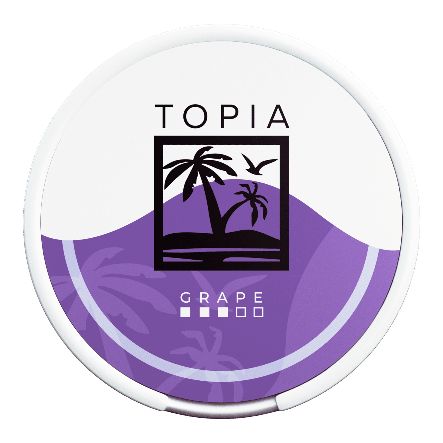 Topia Grape 6mg snus nicotine pouches the pod block new