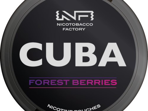 cuba black line foresr berries nicotine pouches the pod block new