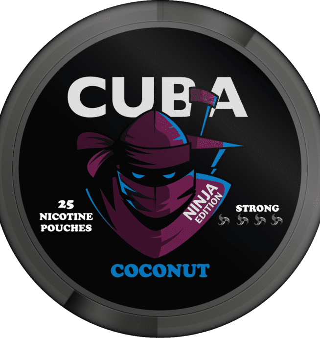 cuba ninja light coconut snus nicotine pouches the pod block new