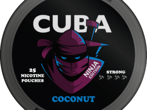 cuba ninja 150mg coconut snus nicotine pouches the pod block new