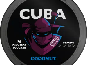 cuba ninja 150mg coconut snus nicotine pouches the pod block new