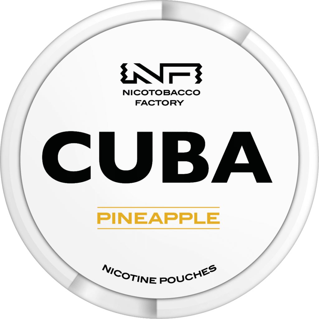 cuba whiteline pineapple snus nicotine pouches the pod block new
