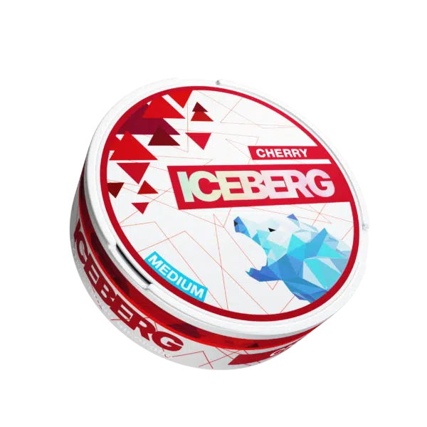 iceberg light cherry snus nicotine pouches the pod block new