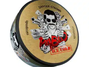 pablo ice cold snus nicotine pouches the pod block new