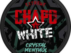 chappo white crystal menthol snus nicotine pouches the pod block new 7.5mg