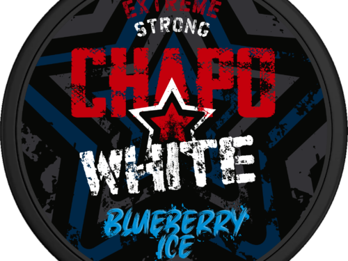chappo white blueberry ice snus snus nicotine pouches the pod block new
