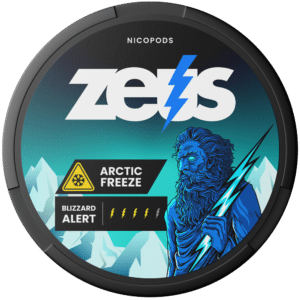 zues Artic Freeze snus nicotine pouches the pod block new