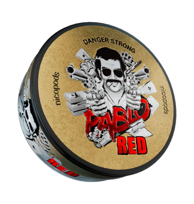 pablo red snus nicotine pouches the pod block new