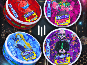 Molliez light multipack nicotine pouches