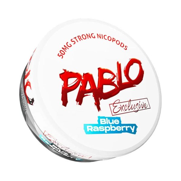 pablo blue raspberry snus nicotine pouches the pod block