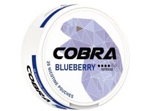 Cobra Blueberry 30mg nicotine pouches