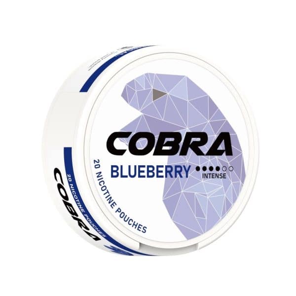 Cobra Blueberry 30mg nicotine pouches