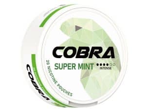 Cobra spearmint 30mg nicotine pouches