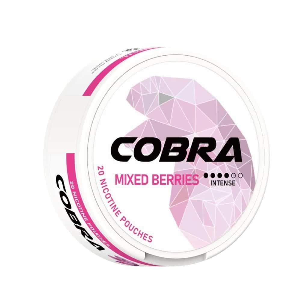 Cobra mixed berries 30mg nicotine pouches