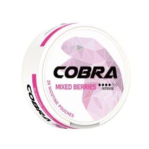 Cobra mixed berries 30mg nicotine pouches